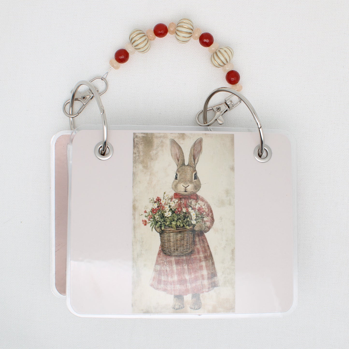 Spring Bunny Floss Bag Book