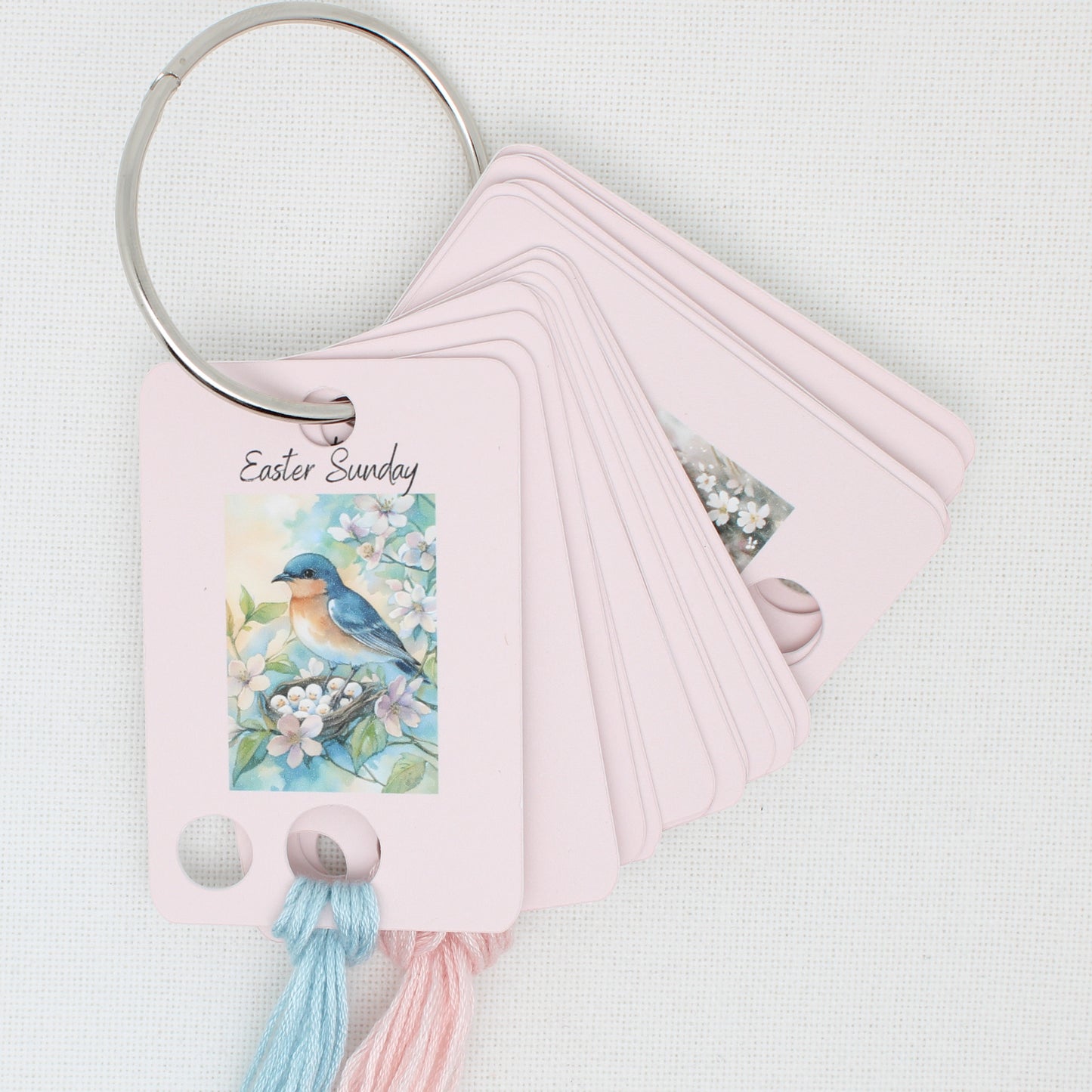 Easter Sunday Floss Cards. - Pack of 20 Cards