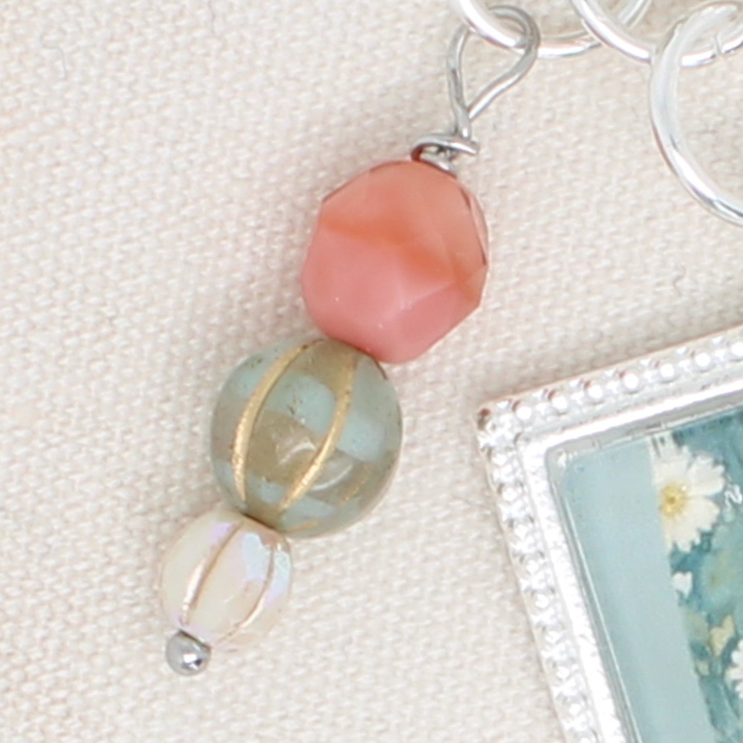 Patchwork Friends Zipper Pull/ Mini-Fob