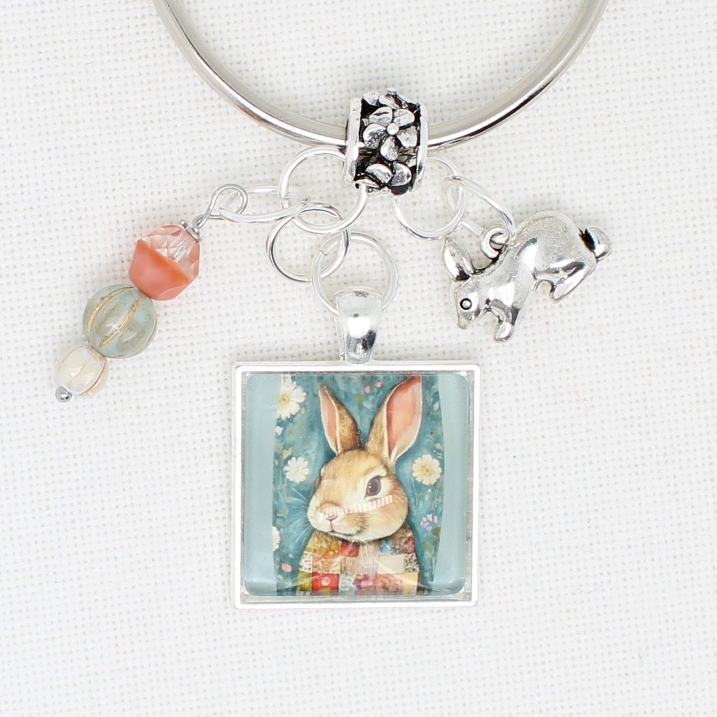 Patchwork Friends Floss Ring