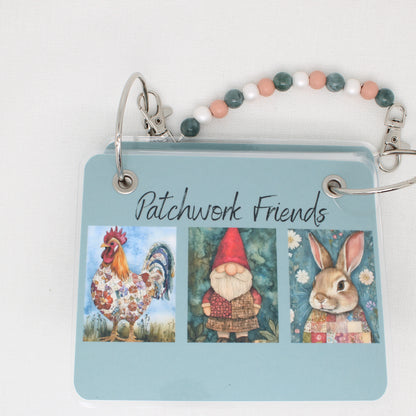 Patchwork Friends Floss Bag Book