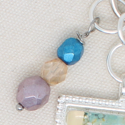 Spring Time Zipper Pull/ Mini-Fob