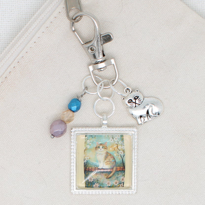 Spring Time Zipper Pull/ Mini-Fob
