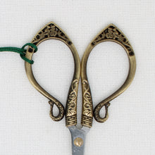Copper Celtic Style Embroidery Scissors With Tassel