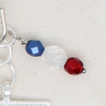 Because Of The Brave Zipper Pull/ Mini-Fob