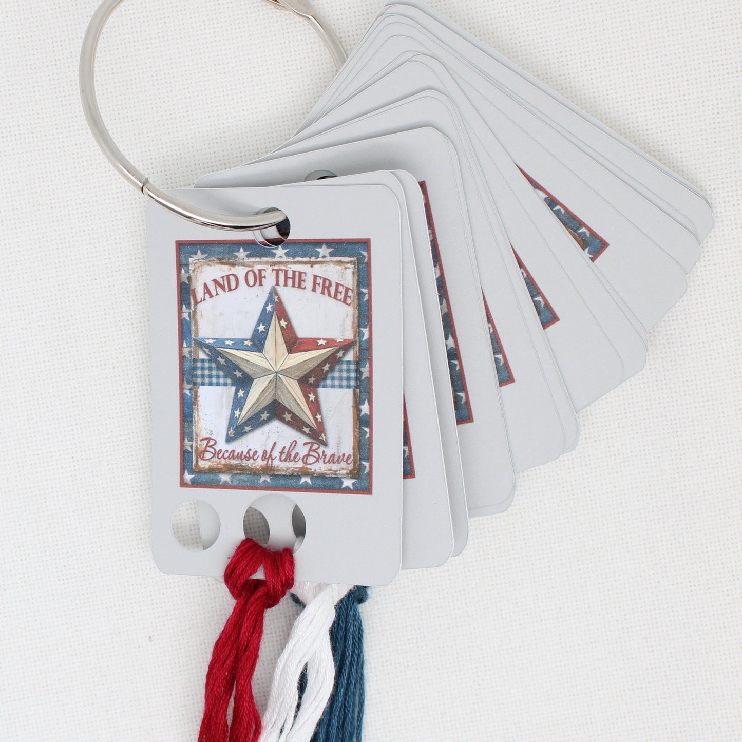 Because Of The Brave Floss Cards. - Pack of 20 Cards