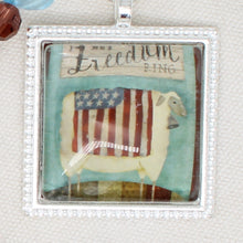 Let Freedom Ring Zipper Pull/ Mini- Fob