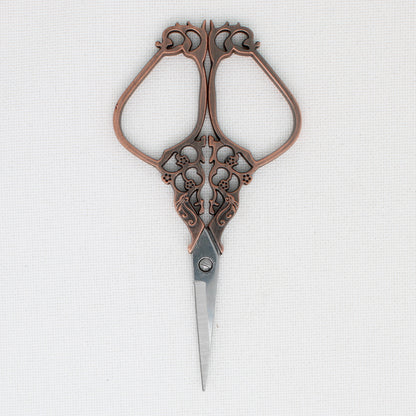 Unique Design Embroidery Scissors (COPPER)