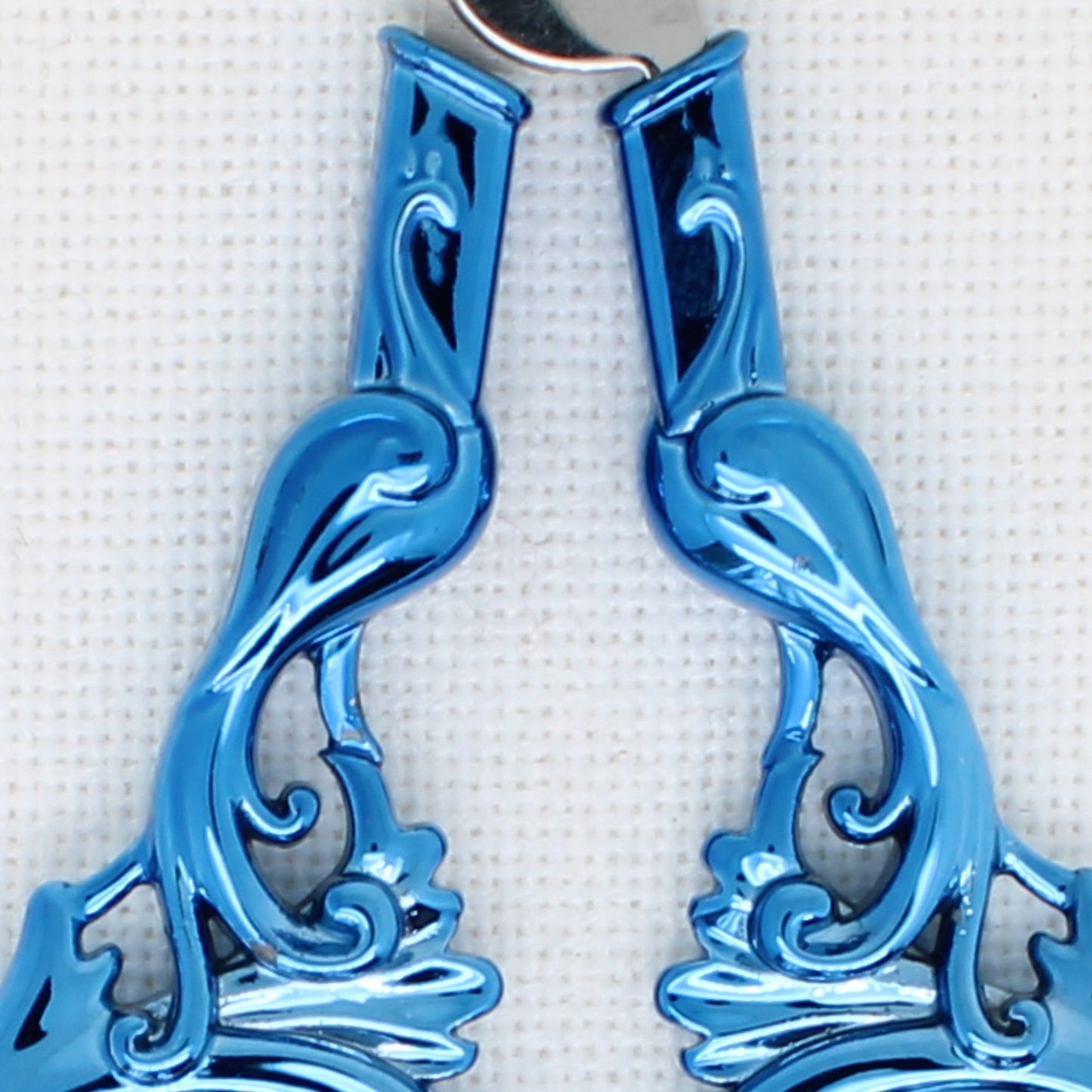 Blue Peacock Embroidery Scissors