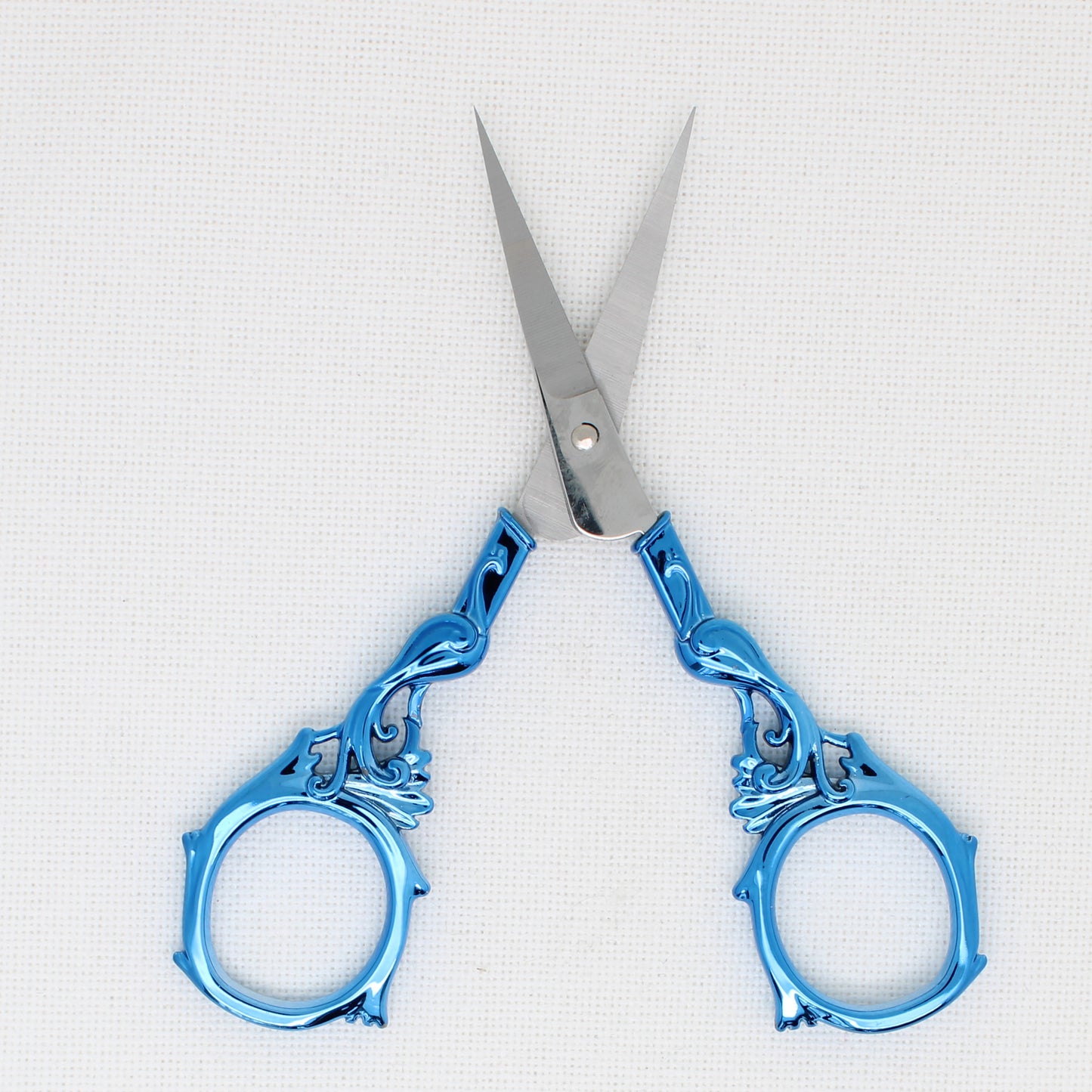 Blue Peacock Embroidery Scissors
