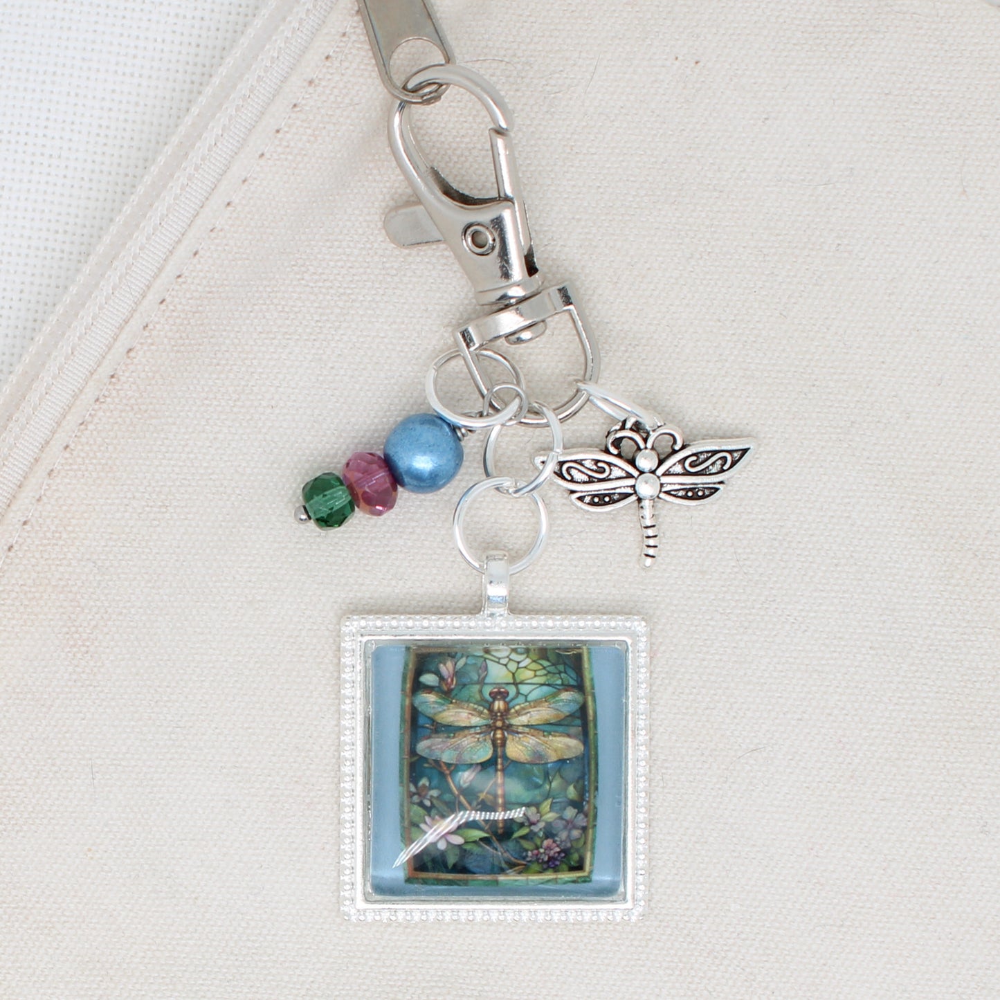 Dragonfly Zipper Pull/ Mini-Fob