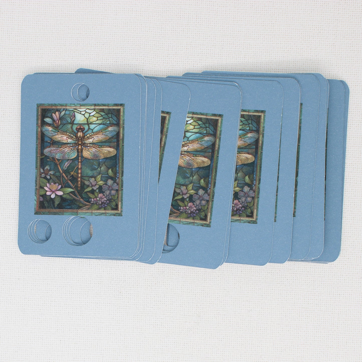 Dragonfly Floss Cards. - Pack of 20 Cards