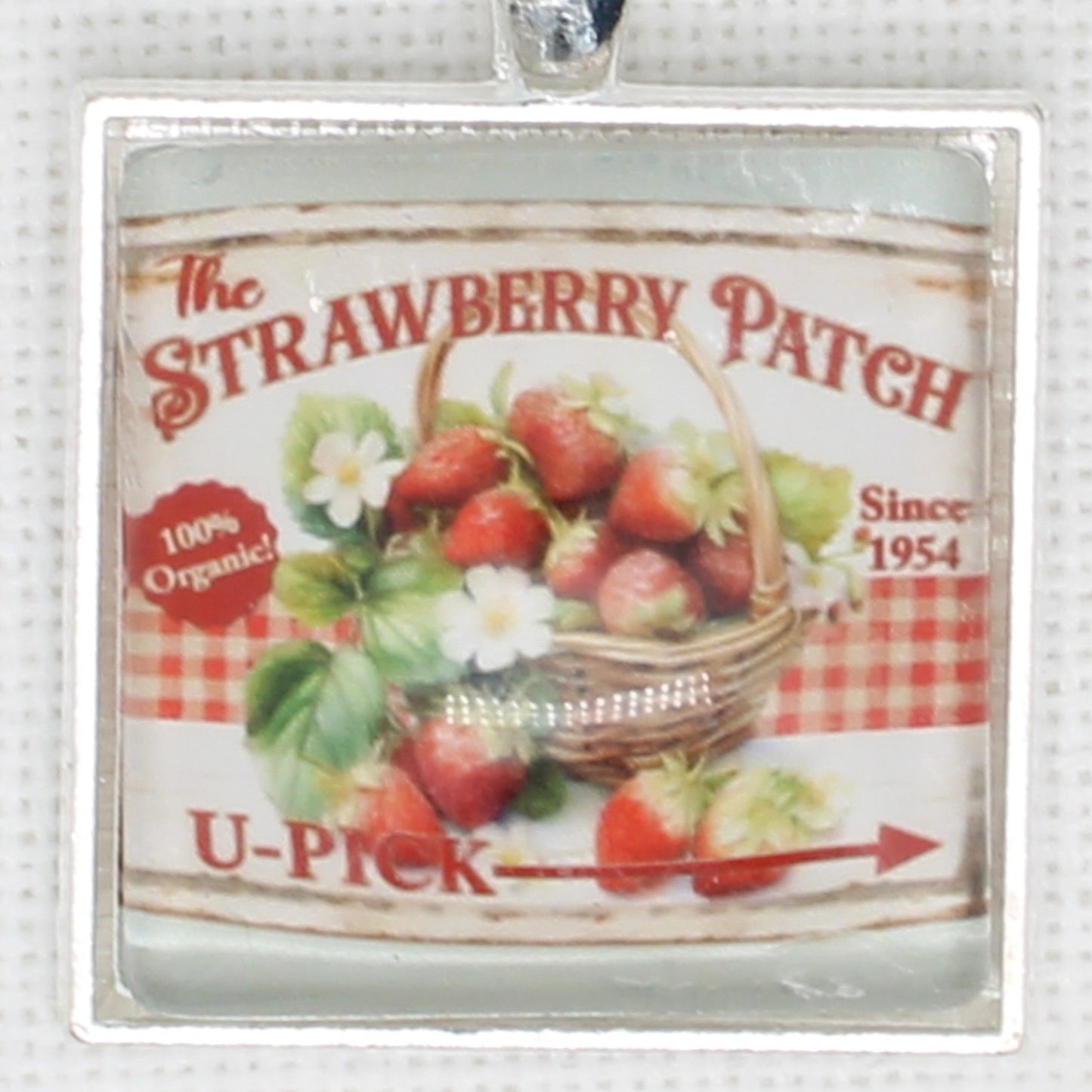 Strawberry Patch Floss Ring