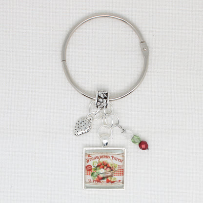 Strawberry Patch Floss Ring