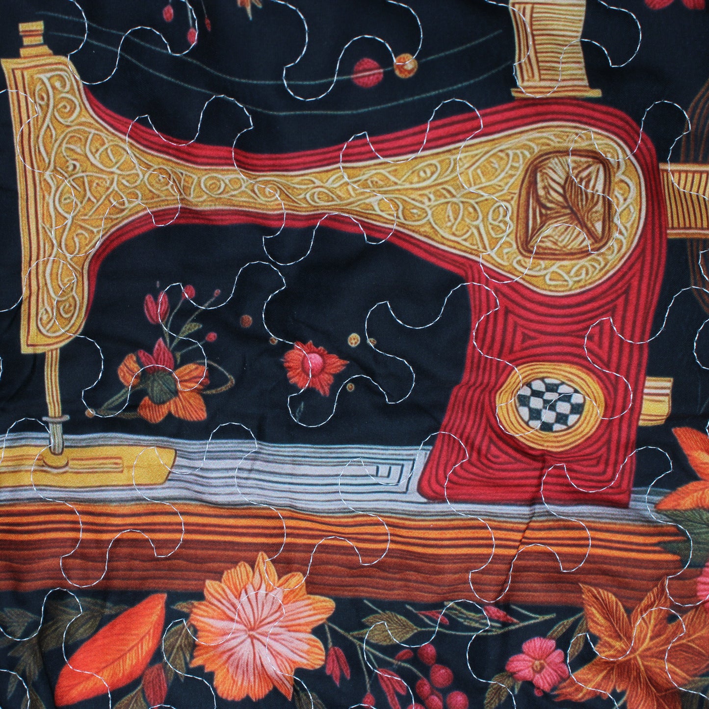 Sewing Machine Project Tote