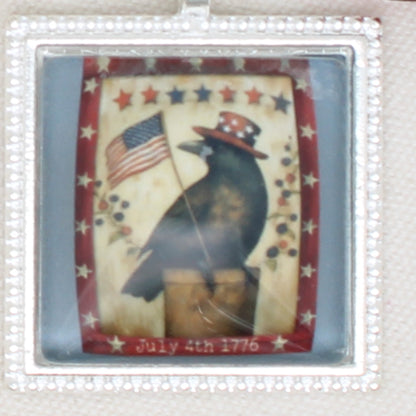 4th Bird Zipper Pull/ Mini-Fob