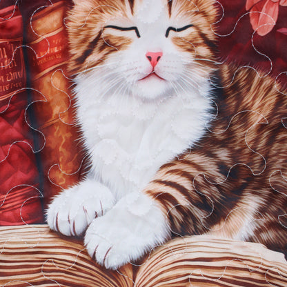 Cat And Books Project Tote