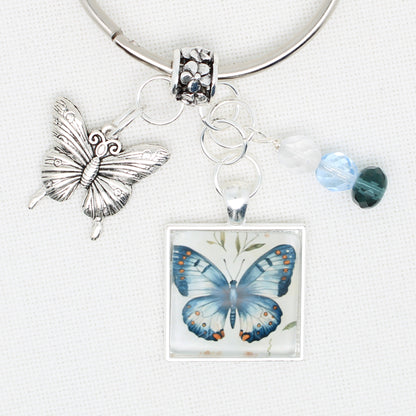 Blue Whispers Floss Ring