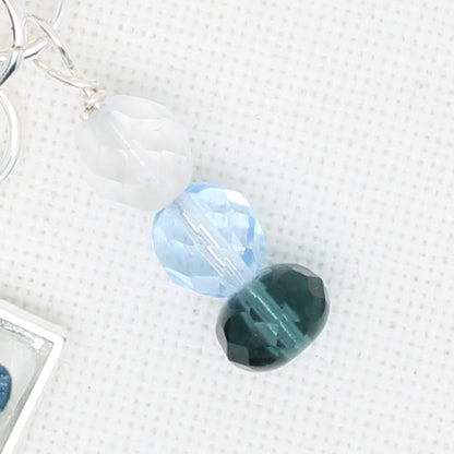 Blue Whispers Floss Ring