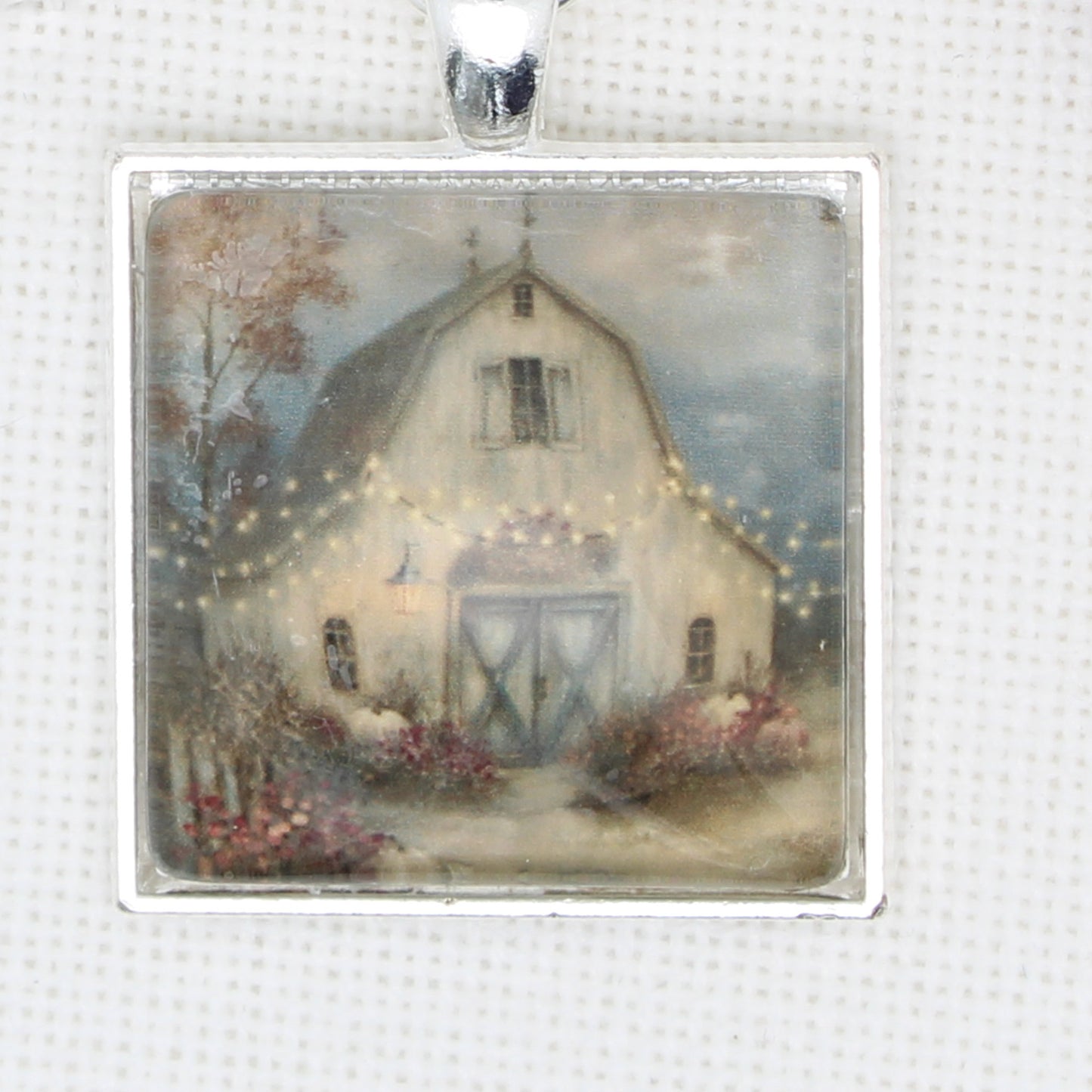 Pumpkin Barn Floss Ring