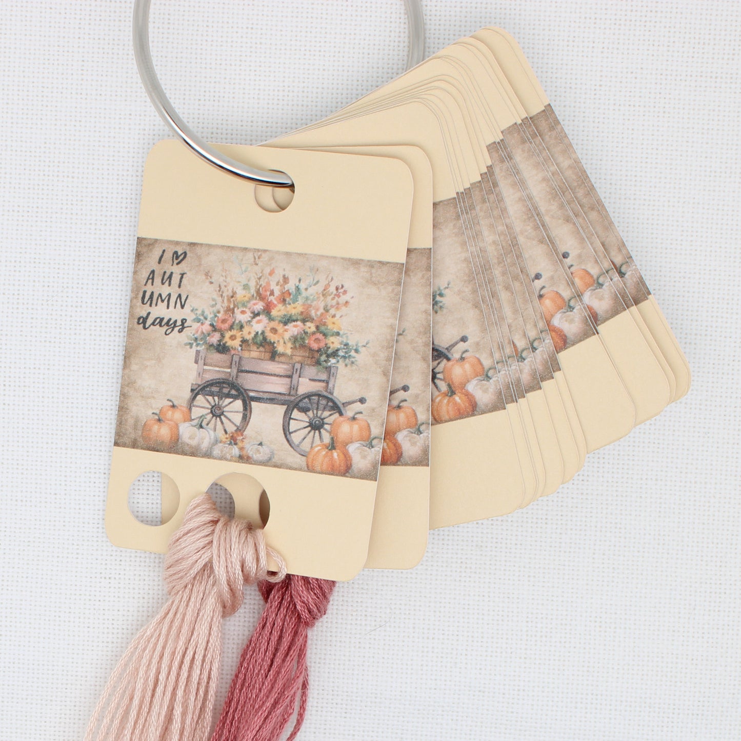 Love Autumn Floss Cards - Pack of 20