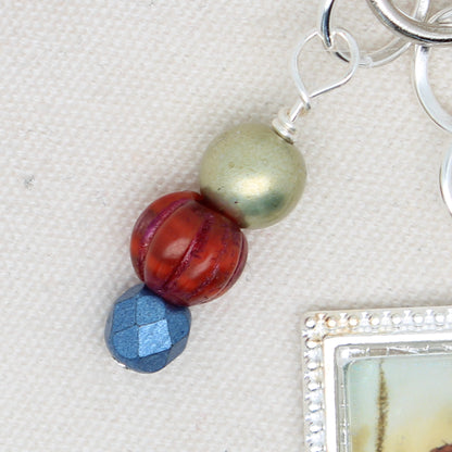 Autumn Things  Zipper Pull/ Mini-Fob