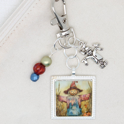 Autumn Things  Zipper Pull/ Mini-Fob