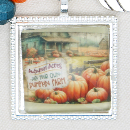 Autumn Acres Zipper Pull/ Mini-Fob