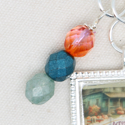 Autumn Acres Zipper Pull/ Mini-Fob