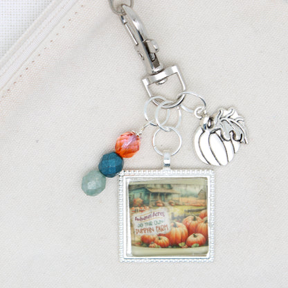 Autumn Acres Zipper Pull/ Mini-Fob
