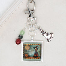 Halloween Witch  Zipper Pull/ Mini-Fob