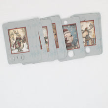 Christmas Woodlands Floss Cards. - Pack of 20 Cards