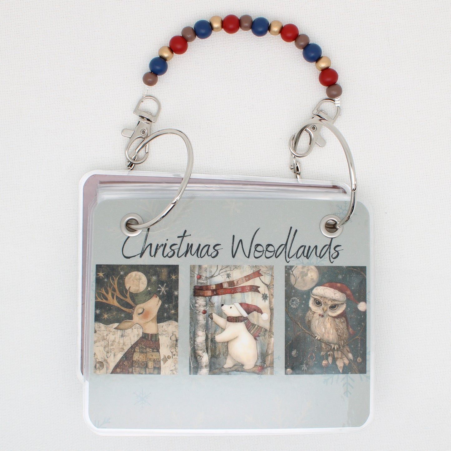 Christmas Woodlands Floss Bag Book