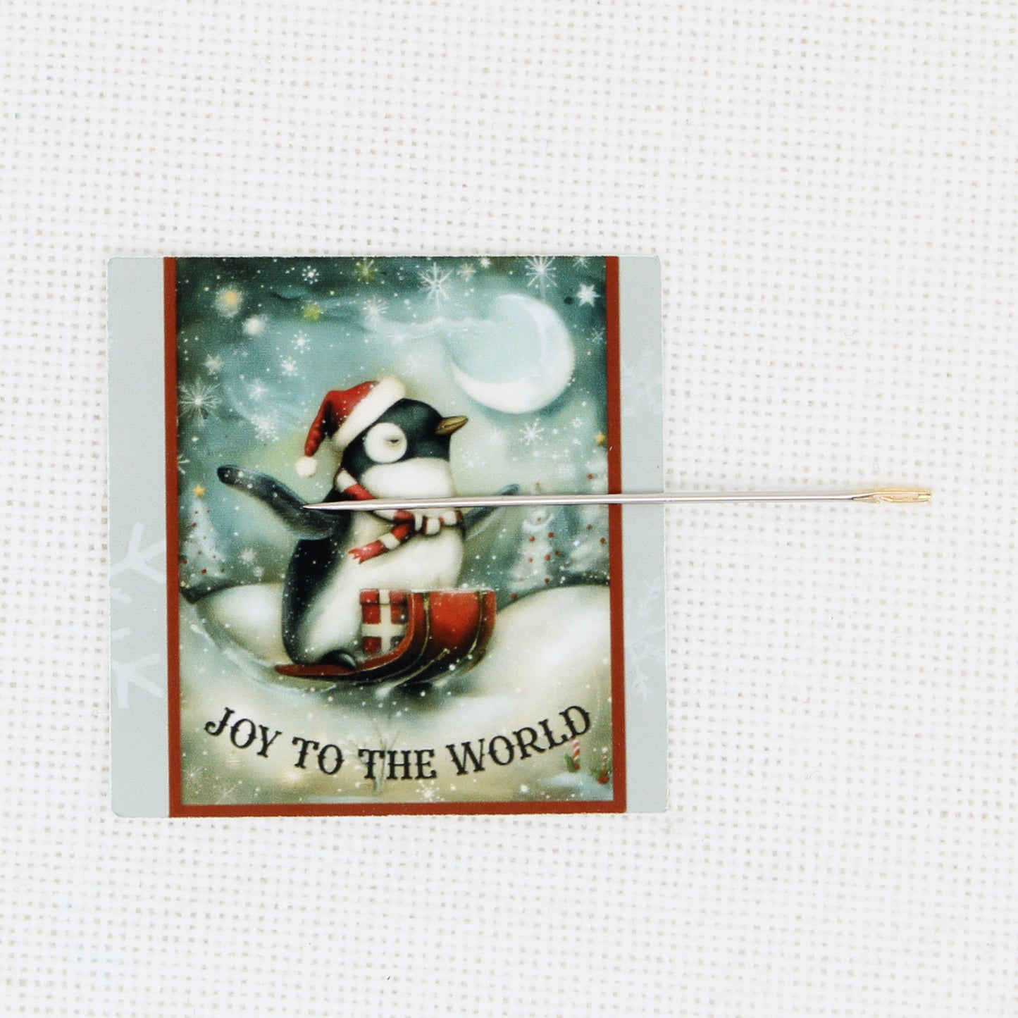 Christmas Penguin Needle Minder
