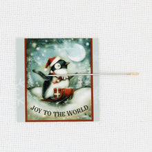 Christmas Penguin Needle Minder
