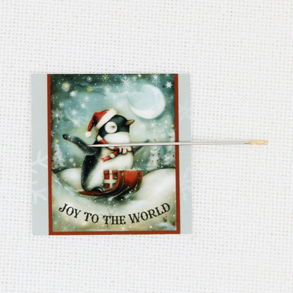 Christmas Penguin Needle Minder