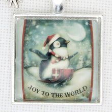 Christmas Penguin Floss Ring