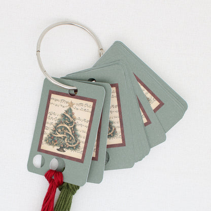 Musical Christmas Tree Floss Cards - Pack of 20