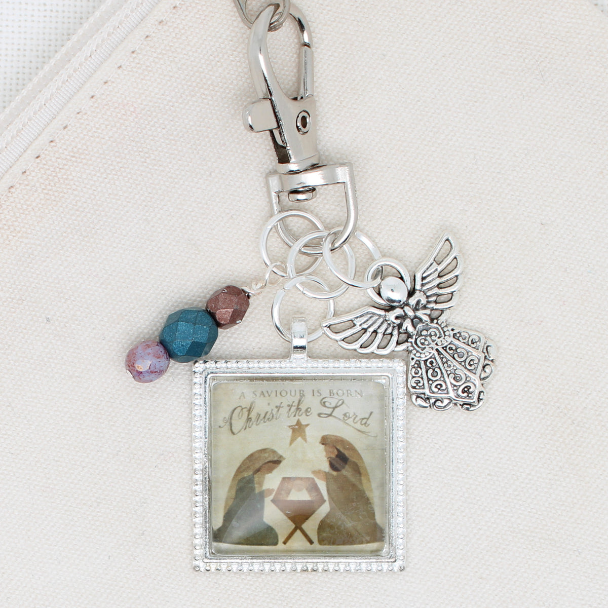 A Saviour Is Born Zipper Pull/ Mini-Fob