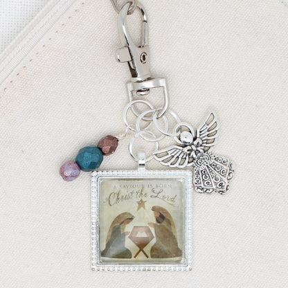 A Saviour Is Born Zipper Pull/ Mini-Fob