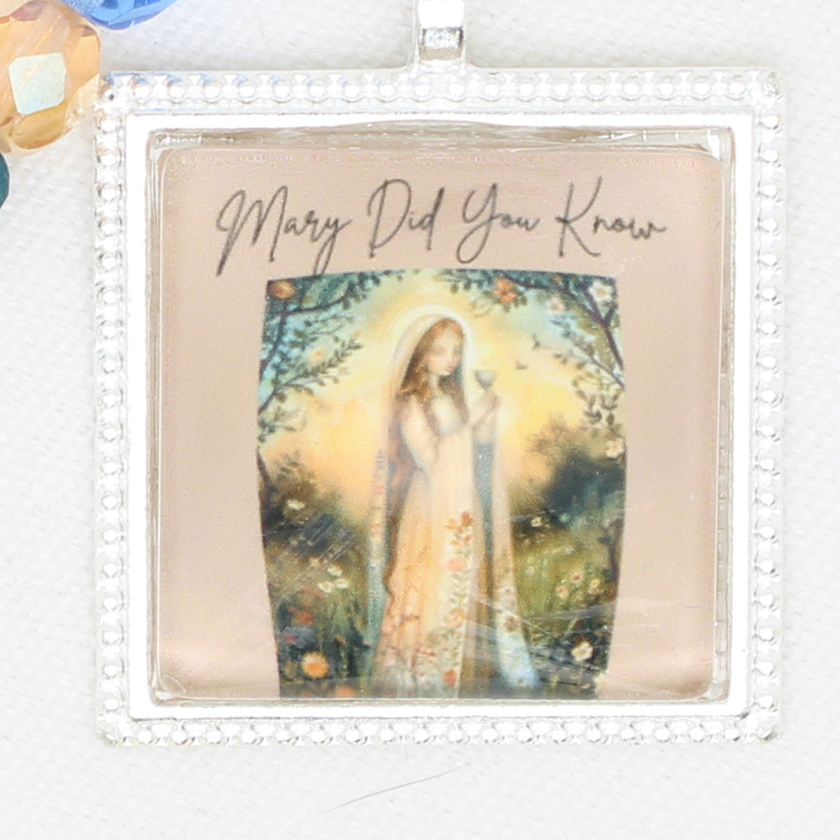 Mary Did You Know Zipper Pull/ Mini-Fob