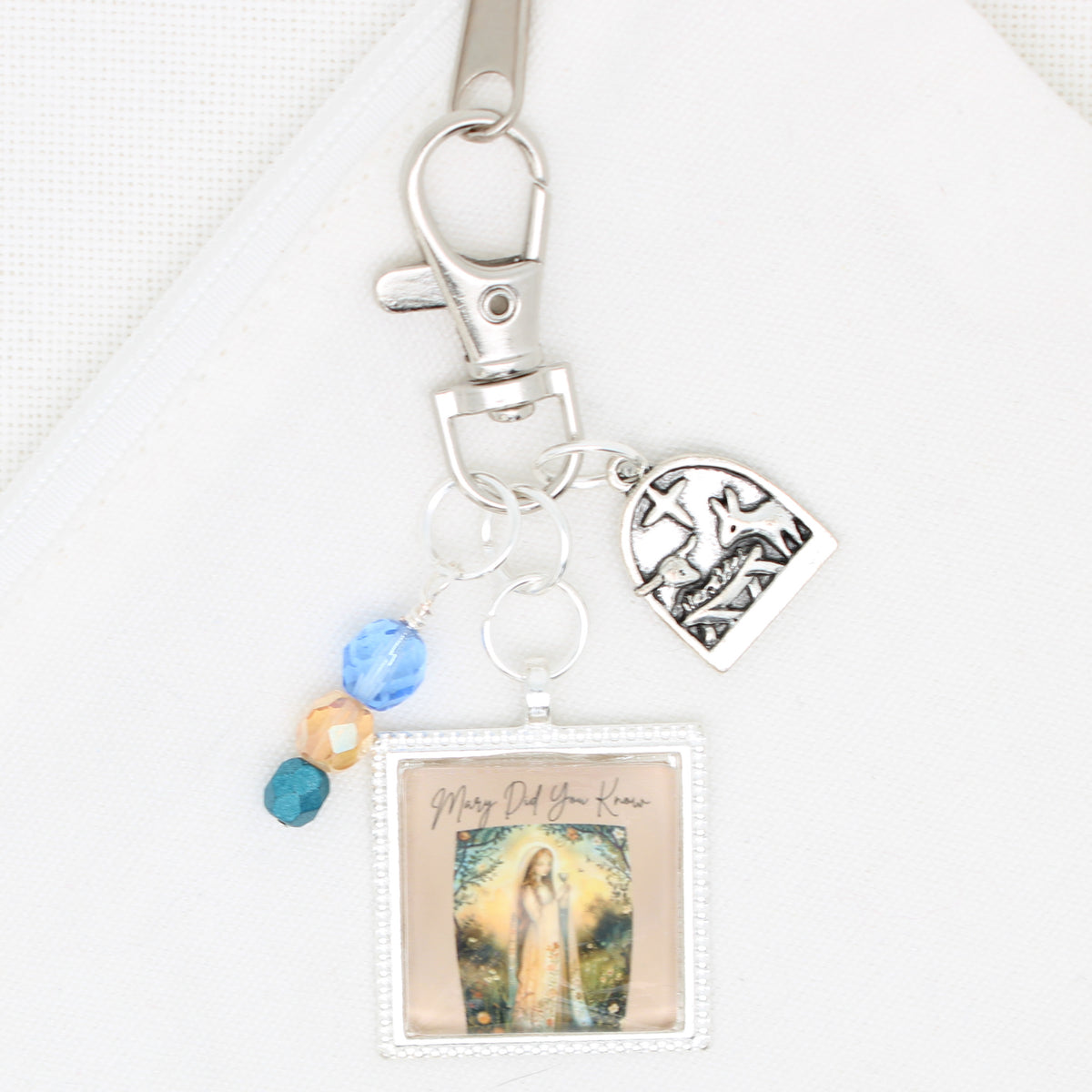 Mary Did You Know Zipper Pull/ Mini-Fob