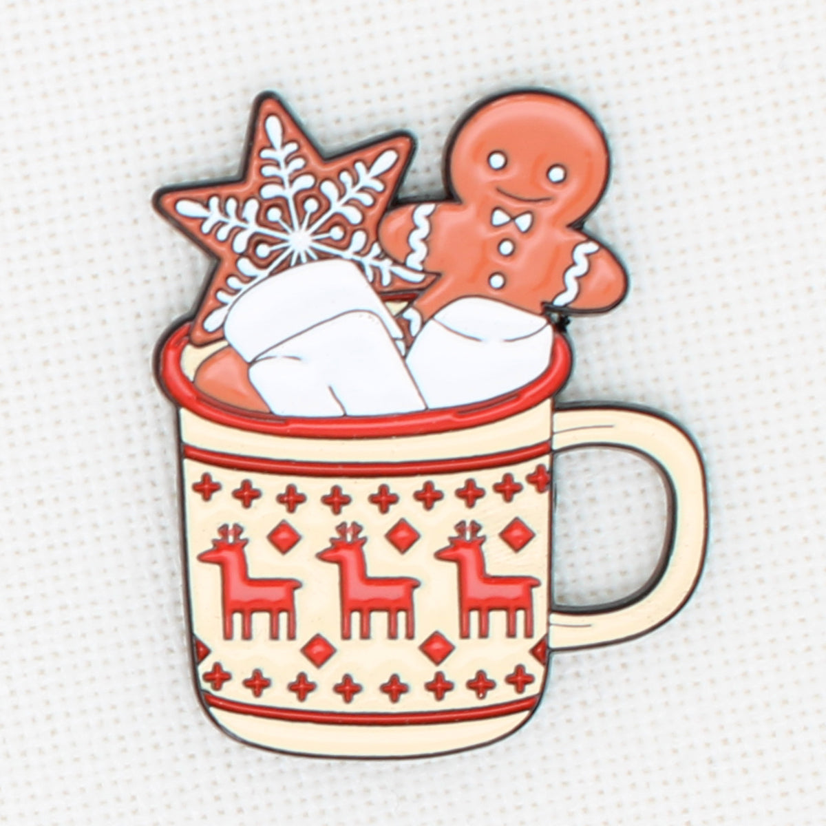 Christmas Hot Coco Magnetic Needle Minder