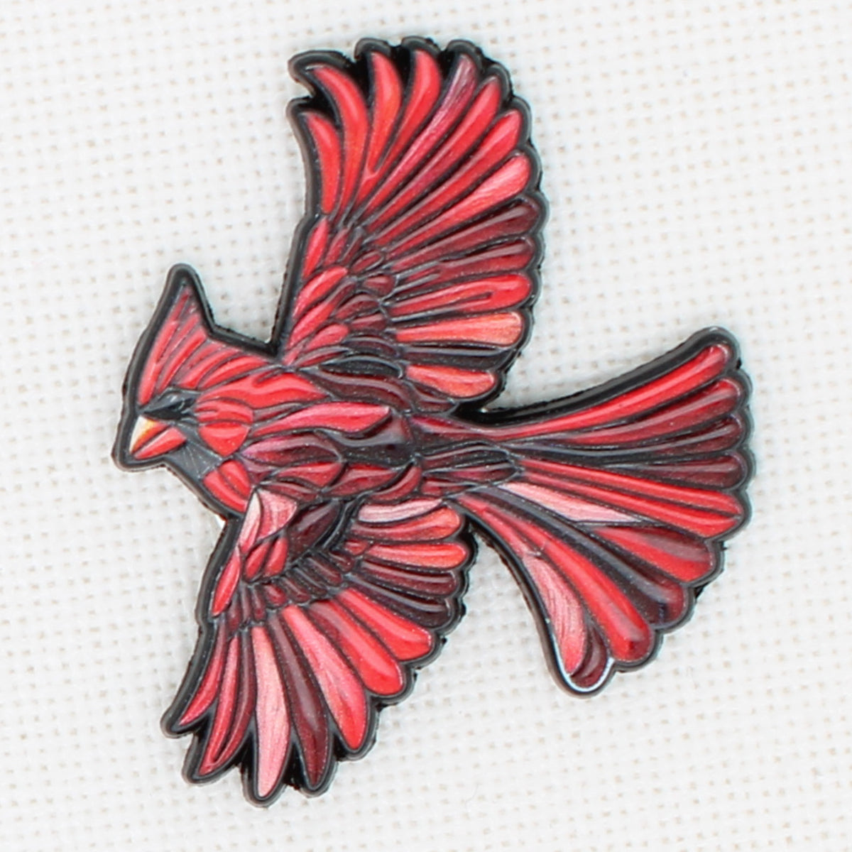 Cardinal Bird  Magnetic Needle Minder