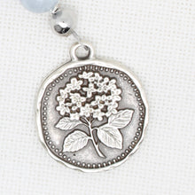 Hydrangea Scissor Fob