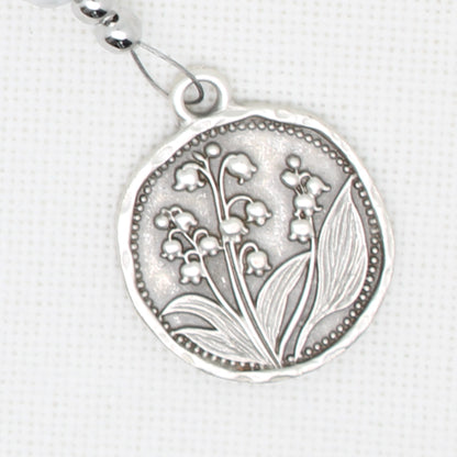 Lilly Of The Valley Scissor Fob