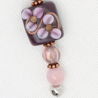 Flower Moon Scissor Fob