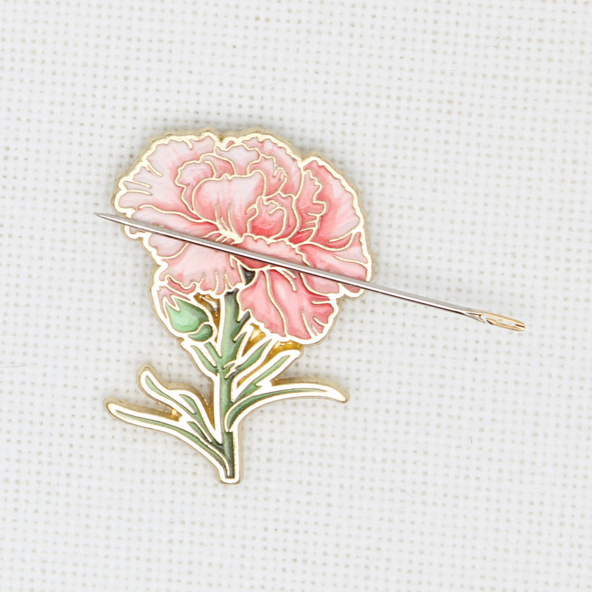 Flower Enamel Magnetic Needle Minder For Cross Stitch
