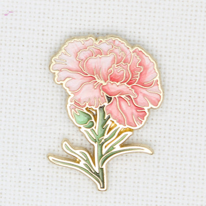 Flower Enamel Magnetic Needle Minder For Cross Stitch