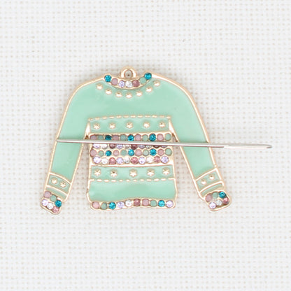 Sweater Enamel Magnetic Needle Minder For Cross Stitch